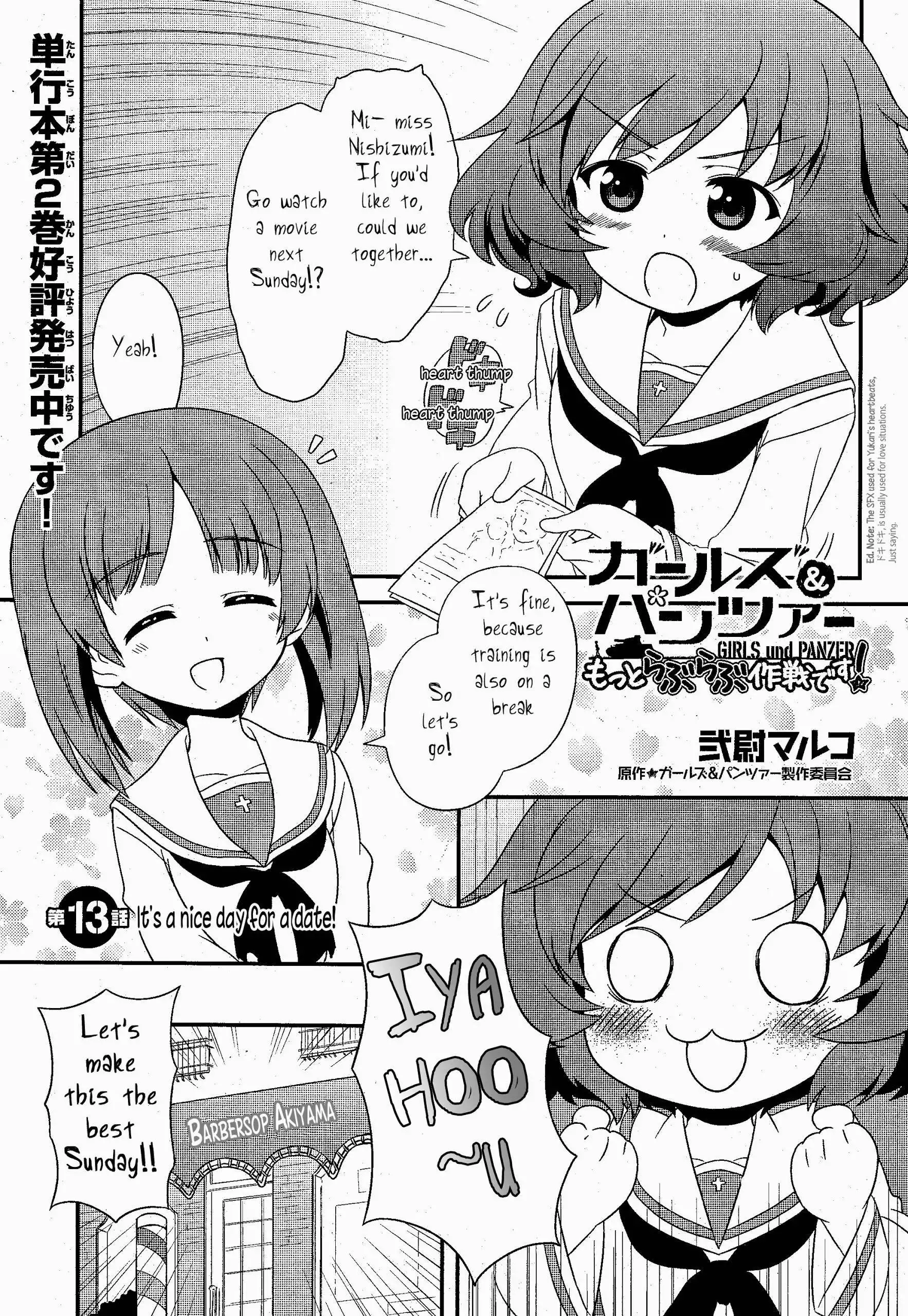 Girls ANDamp; Panzer - Motto Love Love Sakusen Desu! Chapter 13 1